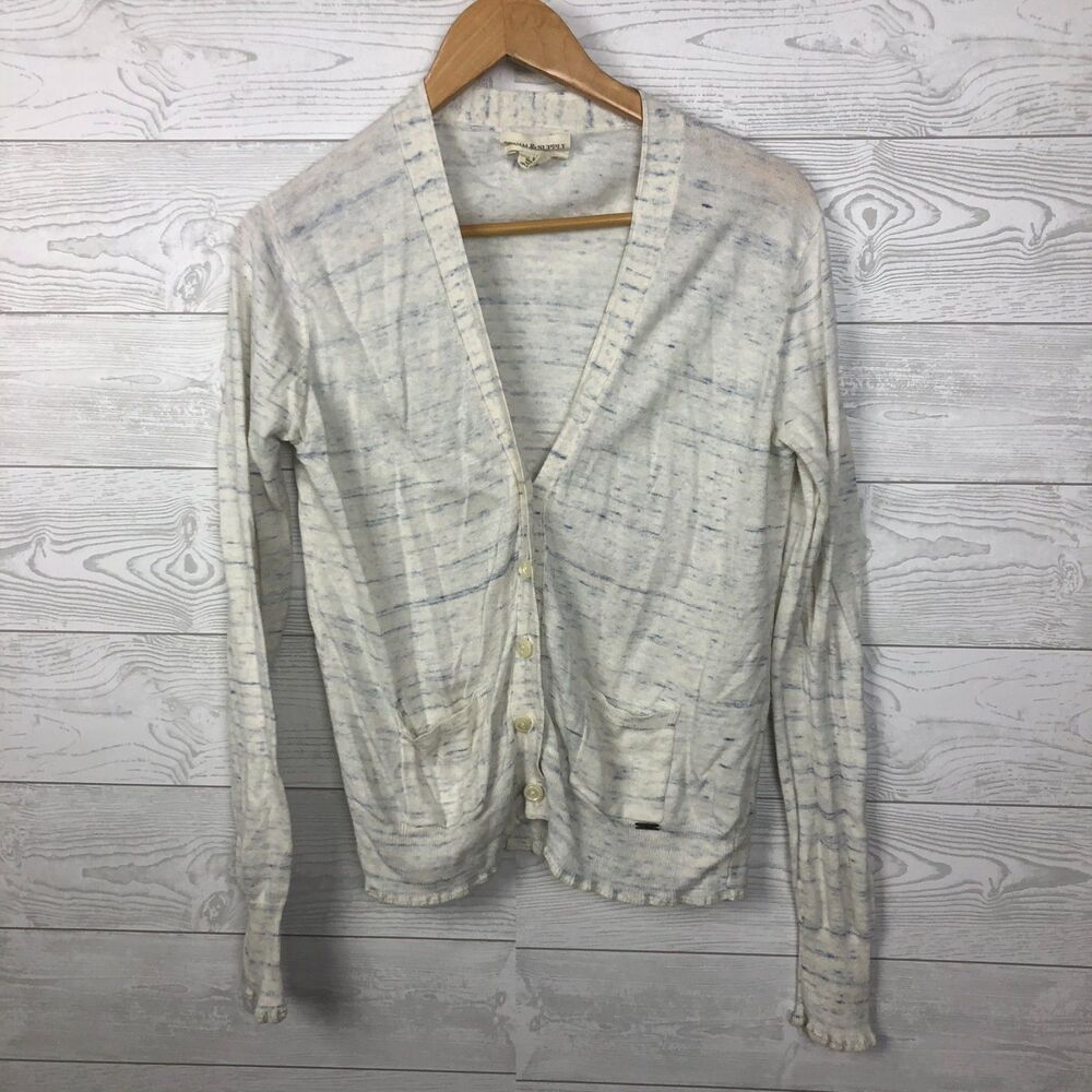 Denim & Supply Ralph Lauren Women's Small Button Front Cardigan Sweater Cotton